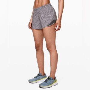 Hotty Hot Short II *Long 4" in Heather Lux Multi Black / Heathered Black